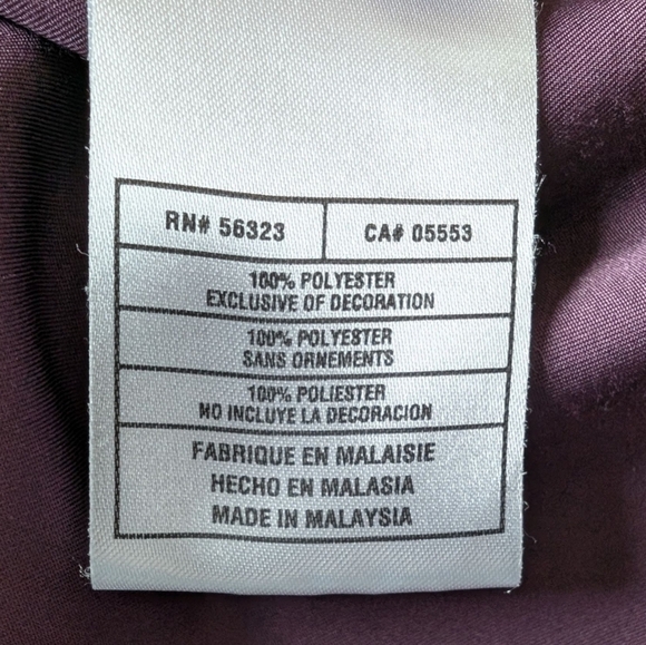 Nike Track Jacket Vintage Full Zip Long Sleeve Athletic Purple Stripe Women's M - Picture 8 of 15